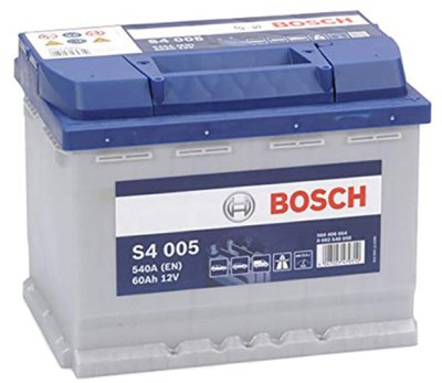 Bosch S4 005 60Ah 540A 242x175x190 -+