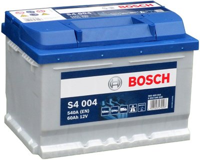 Bosch S4 004 60Ah 540A 242x175x175 -+