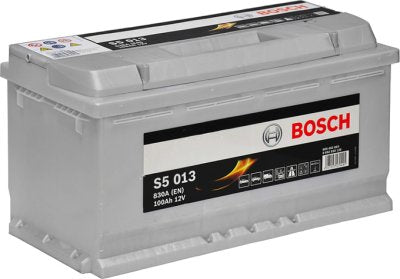 Bosch S5 013 100Ah 830A 353x175x190 -+