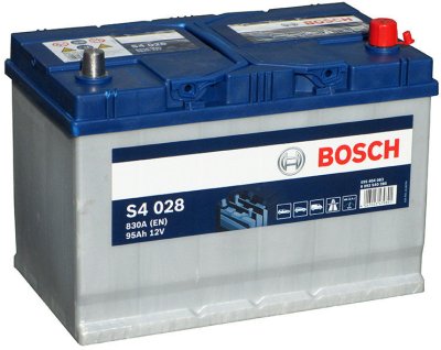 Bosch S4 028 95Ah 830A 306x173x225 -+