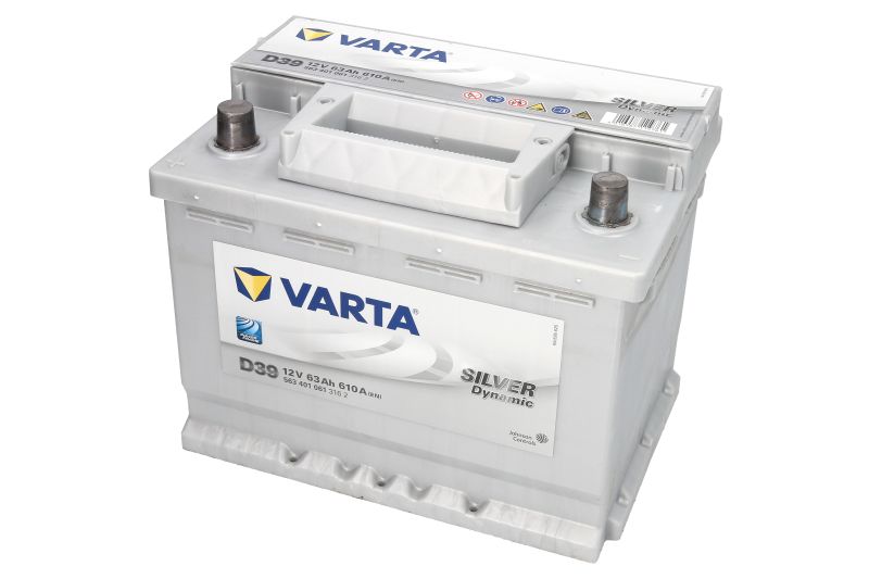 VARTA SILVER DYNAMIC 63Ah 610A 242x175x190 L+