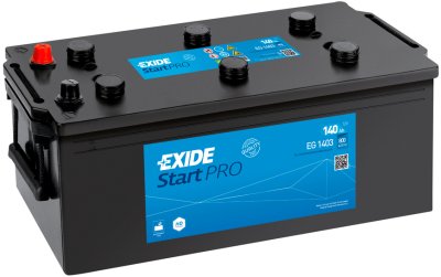 Exide StartPRO 140Ah800A 513x189x223+-