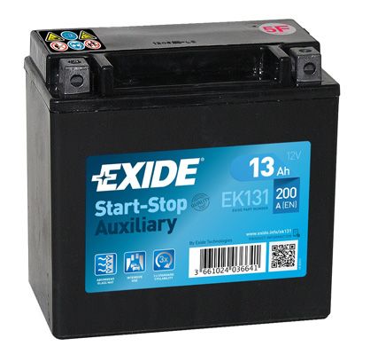 Exide AGM 13Ah 200A 150x90x145+-