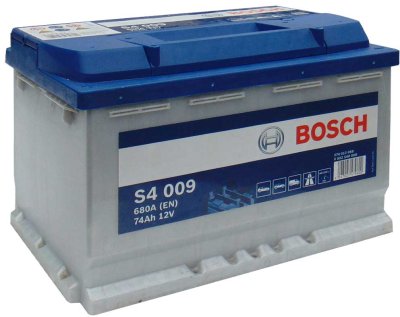 Bosch S4 009 74Ah 680A 278x175x190 +-