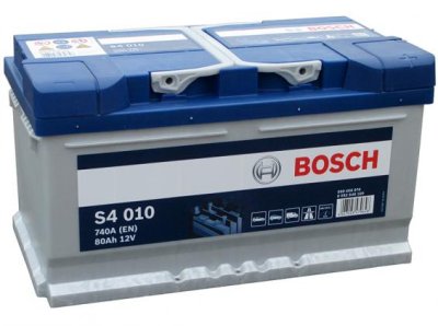 Bosch S4 010 80Ah 740A 315x175x175 -+