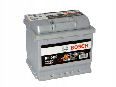 Bosch S5 002 54Ah 530A 207x175x190 -+