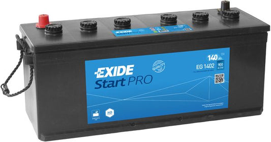 Exide StartPRO 140Ah900A 508x175x205+-